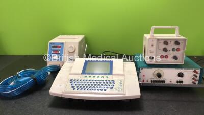 Mixed Lot Including 1 x Kendall Model 5328 SCD Ankle Compression System (Powers Up) 1 x APC Medical 4170 Bedside Monitor, 1 x Viasys Flowscreen Unit (No Power) 1 x Feedback FG600 Function Generator (Powers Up)