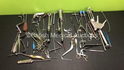 Job Lot of Assorted Surgical Instruments