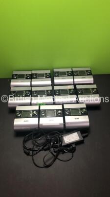 11 x ResMed Escape S9 CPAP Units with 6 x Power Supplies * SN 22161516367 / 22161158152 / 23121785722 / 23131176526 / 23141387552 / 22151315771 / 23132381115 / 23142380540 / 22151983683 / 22151959737 *