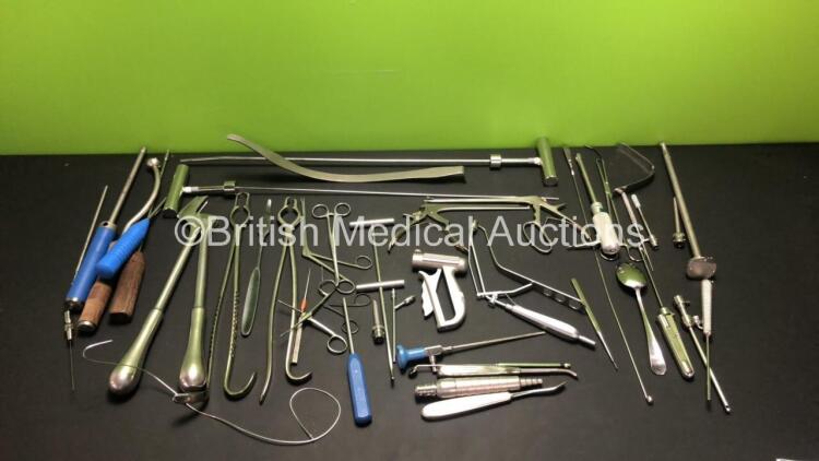 Job Lot of Assorted Surgical Instruments