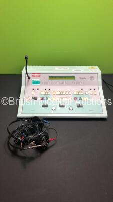 Kamplex KC 35 Clinical Audiometer Software Version V3.12 with Headset (Powers Up)