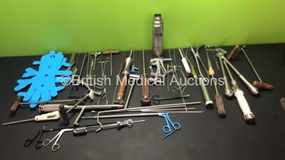 Job Lot of Assorted Surgical Instruments