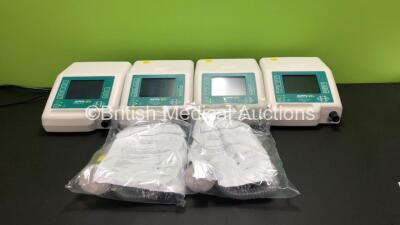 4 x B&D Medical Nippy ST+ Ventilators (All Power Up) with 2 x Disposable Breathing Circuits *28811 / 28559 / 28812 / 28810*