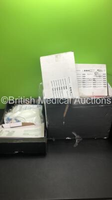 Job Lot of Consumables Including Soft Shield Tracheostomy Protectors,Endotracheal Tubes,BARD Catheters,Poole Suction Catheters and Hollister Silicone Urinary Catheters