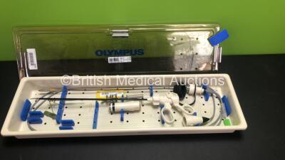 Olympus SonoSurg G2 System Including Scissor Handle,Probe,Transducer,Connector Cable,Cleaning Adaptor and Wrench * SN 9726009 *