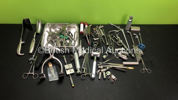 Job Lot of Assorted Surgical Instruments