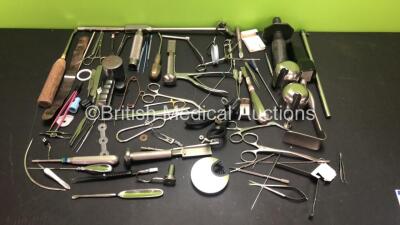 Job Lot of Assorted Surgical Instruments