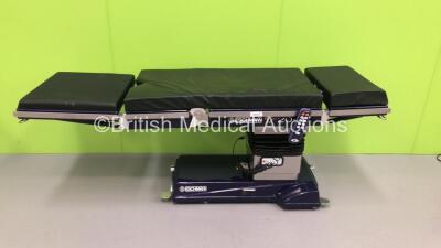 Eschmann T20-A Electric Operating Table with Controller and Cushions * Complete * (Powers Up and Tested Working) * Mfd 2006 *