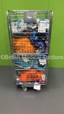 Mixed Cage of Consumables Including ProAct Suction Tubing,Nitrile Examination Gloves and Intersurgical Supraglottic Airways (Cage Not Included)