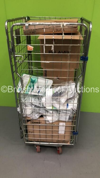 Mixed Cage of Consumables Including Vital Signs Gas Return Adapter,Vyaire Vital Signs Gas Sampling Lines and Heraeus Palamix Vacuum Mixing System (Cage Not Included)