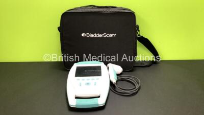 Verathon BladderScan BVI 9400 Bladder Scanner with Transducer in Case (Untested Due to No Battery)
