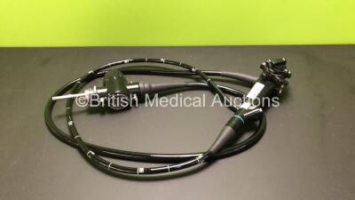 Olympus GIF-Q230 Video Gastroscope - Engineer's Report : Optical System - No Fault Found, Angulation - No Fault Found, Insertion Tube - Indentations Present, Light Transmission - No Fault Found, Channels - No Fault Found, Leak Check - No Fault Found *2500