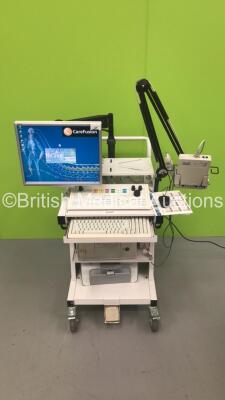 Viasys Healthcare EMG System with Amplifier,Monitor,Keyboard,Printer and Accessories (Powers Up)