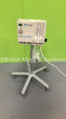 ConMed Hyfrecator 2000 Electrosurgical Unit on Stand with Handpiece (Powers Up)