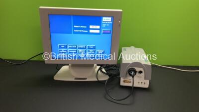 ACIST Empower CTA Medical Systems 15" ONYX-150DTT-C1-1210 Monitor *Remote Release - 06.02c, Mfd - 2012* with Empowersync Box *Mfd - 2011* and Power Supply (Powers Up)