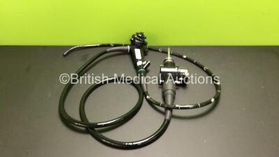 Olympus GIF-Q230 Video Gastroscope - Engineer's Report : Optical System - No Fault Found, Angulation - No Fault Found, Insertion Tube - Bite Mark at 92cms, Light Transmission - No Fault Found, Channels - No Fault Found, Leak Check - No Fault Found *281162