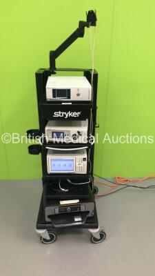 Stryker Stack System Including Stryker 1488 HD Camera Control Unit,Stryker X8000 Light Source Unit,Stryker SDC Ultra HD Information Management System and Kodak System (Powers Up)