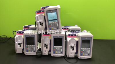 8 x Hospira Plum360 Infusion Pumps (All Power Up)