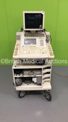 Toshiba SSA-380A Ultrasound Scanner (Powers Up-Missing Dials-See Photos) * SN 6592504 *