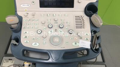 Toshiba Xario XG Flatscreen Ultrasound Scanner Model SSA-680A with 4 x Transducers/Probes (1 x PVT-674BT * Mfd 2007 *,1 x PVT-375BT,1 x PVT-661VT and 1 x 8CV2 * Mfd 2012 *),Sony Digital Graphic Printer UP-D897 and Sony Digital Color Printer UP-D23MD (Powe - 4