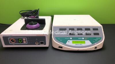 Job Lot Including 1 x Smith&Nephew Vulcan EAS Generator, 1 x Smith&Nephew Dyonics RF Generator (Both Power Up) and 1 x Covidien Ligasure Tissue Fusion Footswitch *VG5382 - D01607 - 262633X*
