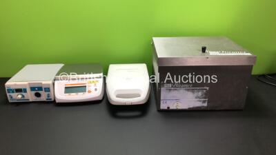 Mixed Lot Including 1 x Oasis Warmer Waterless Bathing Heating Cabinet, 1 x Model DS-502 Weighing Scale, 1 x Ohmeda BiliBlanket Plus High Output Phototherapy System and 1 x Philips Nebuliser *HDKE50959 - 19328084*