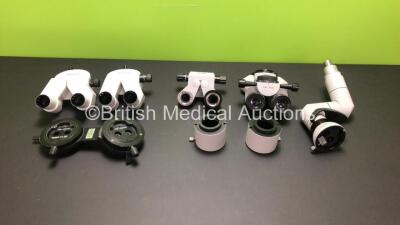 Job Lot of Various Microscope Accessories Including Carl Zeiss f170 and Wild Heerbrugg