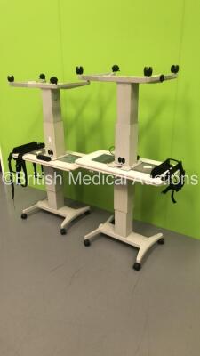 4 x TopCon ATE-600 Electric Ophthalmic Tables *S/N 20070027309135 *FOR EXPORT OUT OF THE UK ONLY* - 4