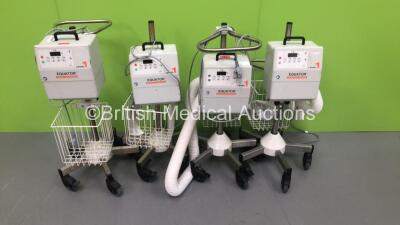 4 x Smiths Medical Level 1 Equator Convective Warming Units with 2 x Hoses (All Power Up)