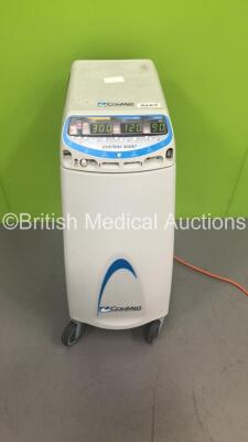 ConMed System 5000 Electrosurgical / Diathermy Unit on Stand with Dome Footswitch (Powers Up) *S/N 09JGP020*