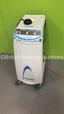 ConMed System 5000 Electrosurgical / Diathermy Unit on Stand with Dome Footswitch (Powers Up) *S/N 09JGP020* - 5