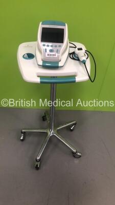 Verathon BladderScan BVI 9400 on Stand with 1 x Transducer/Probe (Unable to Test Due to No Battery) * SN B4300045 *