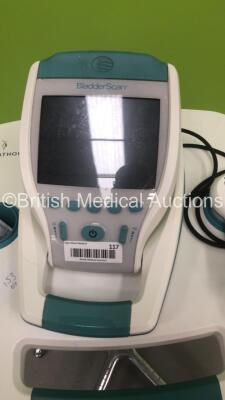 Verathon BladderScan BVI 9400 on Stand with 1 x Transducer/Probe (Unable to Test Due to No Battery) * SN B4300045 * - 3
