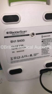 Verathon BladderScan BVI 9400 on Stand with 1 x Transducer/Probe (Unable to Test Due to No Battery) * SN B4300045 * - 5