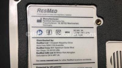 ResMed Stellar 100 CPAP Unit with 1 x AC Power Supply (Powers Up) *20121731536* - 3