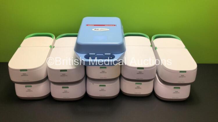 10 x Philips Respironics InnoSpire Deluxe and 1 x Medix AC2000 Nebulisers