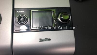 Job Lot Including 3 x ResMed S9 CPAP Units (2 x Escape, 1 x AutoSet) with 1 x H5i Humidifier and 3 x Power Supplies and 8 x ResMed S8 Escape II CPAP Units with 8 x H4i Humidifiers *23121310344 - 23121119563 - 23122187984* - 4