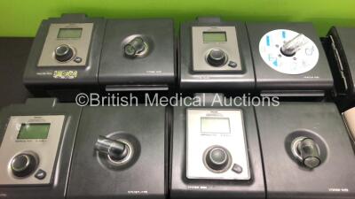 Job Lot Including 4 x Philips Respironics REMstar Pro C-Flex System 1 CPAP Units with 7 x System One Humidifiers and 3 x Power Supplies and Respironics Harmony BiPAP Units with 3 x Power Supplies *P16728690B7B - P21563372635F - P234895546D86 - P1700331FEC - 2