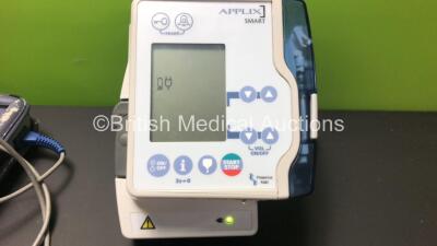 Mixed Lot Including 1 x Fresenius Applix Smart Pump with Applix Holder, 2 x Nellcor N-65 Oximeters, 1 x Respironics I-Neb with Power Supply, 3 x Temporary Pacemakers and Various Monitor Leads - 2