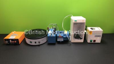 Job Lot Including 1 x Saltec Sterile Quartz, 1 Gallenkamp Magnetic Stirrer, 1 X Vacuubrand Diaphragm Vacuum Pump and 1 x Vogel Surgipath WB 693