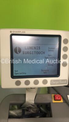 Sharplan 1055S SurgiTouch Laser with Footswitch (Powers Up with Stock Key-Key Not Included-Error Message-See Photo) * Mfd Sept 2002 * - 6