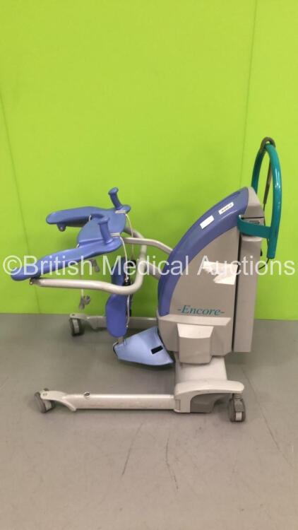 Arjo Encore Electric Standing Patient Hoist with Controller (Powers Up and Tested Working)