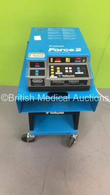 Valleylab Force 2 Electrosurgical/Diathermy Generator on Valleylab Stand (Powers Up)