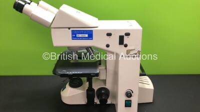 Zeiss Axioskop 40 Benchtop Microscope with 3 x Optics (1 x ACHROPLAN 40x/0,65 - ACHROPLAN 10x/0,25 - ACHROPLAN 100a/1,25 Oil) and E-PI 10x/23 Eyepieces (Powers Up) *3308002303* - 5