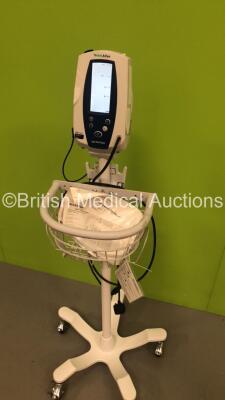 Welch Allyn Spot Vital Signs Monitor on Stand with BP Hose (Powers Up) - 3