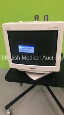 Sony Trinitron Multiscan 400PS Monitor on Trolley (Powers Up) * SN 6002023 * - 2