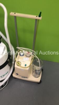 1 x Therapy Equipment Ltd Suction Unit with 1 x Suction Cup and 1 x De Soutter Medical Clean Cast System with Handpiece (Both Power Up) * Asset No FS 0109219 / FS 0112457 * - 2