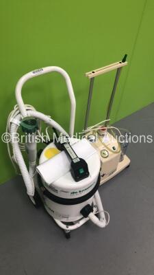 1 x Therapy Equipment Ltd Suction Unit with 1 x Suction Cup and 1 x De Soutter Medical Clean Cast System with Handpiece (Both Power Up) * Asset No FS 0109219 / FS 0112457 * - 5