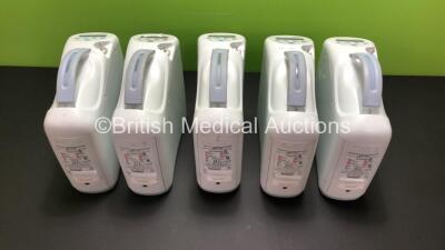 5 x Inogen One G2 Oxygen Concentrator Model 10-200 with 5 x Power Supplies (All Power Up)