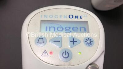 5 x Inogen One G2 Oxygen Concentrator Model 10-200 with 5 x Power Supplies (All Power Up) - 3